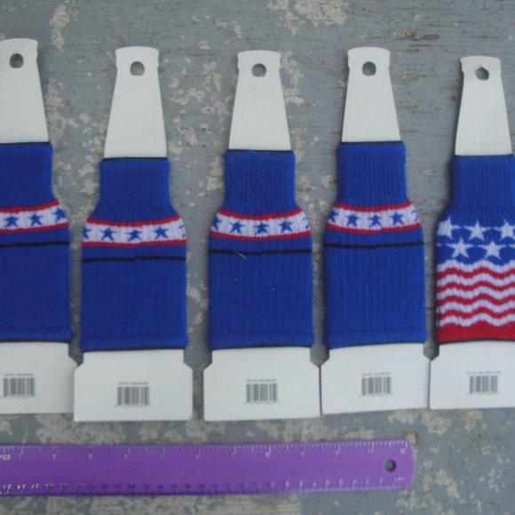 Bottle Coozies--6 total sweaters for cold drinks - Picture 3 of 3